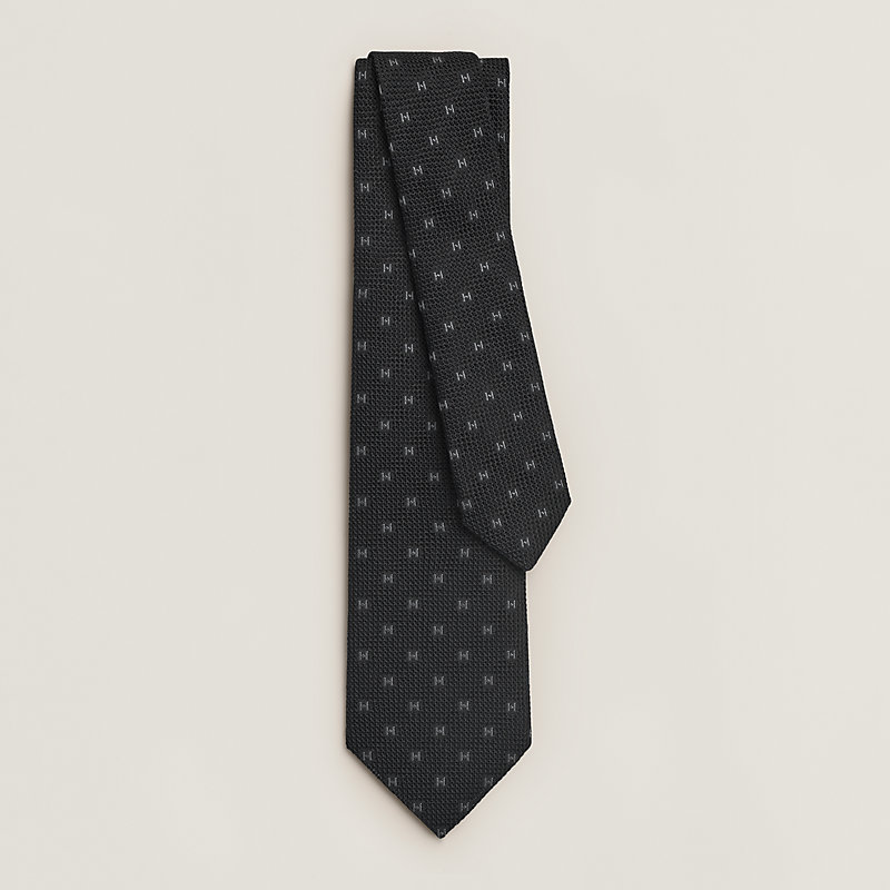 Grenadine de Soie tie - Grey | Hermès USA